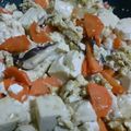 料理作造's cooksnap of when they made 豆腐、人参、椎茸の卵炒め.