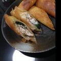 ちえちんと龍's cooksnap of when they made 変わり春巻きササミチーズの大葉春巻き.
