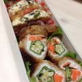 こうぶんママ's cooksnap of when they made オクラとマヨネーズの豚肉巻きフライ.