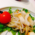 バイキンマーン's cooksnap of when they made もやしとちくわのナムル.