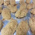 ＊ｈ＠ｒｕｎｒｕｎ＊'s cooksnap of when they made 糖質制限　おからと大豆粉のスコーン.