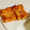 yun♡than's cooksnap of when they made 油揚げの鮭フレークマヨ焼き.