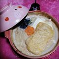 あけモン's cooksnap of when they made 土鍋で豆乳味噌煮込みうどん.