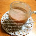 komugiko4's cooksnap of when they made 冷凍バナナで♪ピーナッツチョコドリンク.