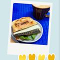 ルぴあ's cooksnap of when they made フライパンで作るおひとりさまホットサンド.