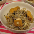 リラシャン's cooksnap of when they made 黒ごまで厚揚げ＆もやしの炒め物.