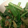 ちちょさん's cooksnap of when they made 小松菜のおかか炒め.