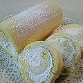 はなえもん's cooksnap of when they made ふわふわ☆シフォンロールケーキ.