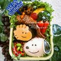 みんなのあねご's cooksnap of when they made キャラ弁★ウッドストックのお弁当.