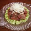 こよっこよ's cooksnap of when they made 新玉葱乗っけてカツオのカルパッチョ.