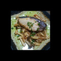 moom510's cooksnap of when they made ぶりの生姜焼き、しめじ・トマト添え.