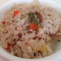 たけちゃん1220's cooksnap of when they made ＊炊飯器で簡単＊大根とお芋の根菜ピラフ.