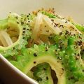 shinyui's cooksnap of when they made ゴーヤー☆もやし☆味噌マヨ和え.