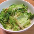 daikanon's cooksnap of when they made キャベツのニンニク醤油炒め.