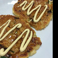 ちびなる子ちゃん's cooksnap of when they made 豆腐と長ネギのふわふわお好み焼き風.