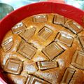 煮干し's cooksnap of when they made HM＆ヨーグルト☆簡単チョコレートケーキ.