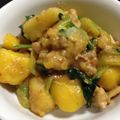 emi0015's cooksnap of when they made 鶏肉とじゃがいもの胡麻味噌炒め.
