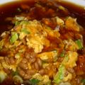 Cookマン's cooksnap of when they made ネギ納豆のあんかけ玉子焼き.