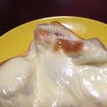 さたぴん's cooksnap of when they made バナナ♡チーズ♡トースト.