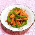 シャンプーハット's cooksnap of when they made きんぴらピーマン.
