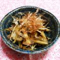 シャンプーハット's cooksnap of when they made 節約♪簡単♪大根の皮の塩昆布炒め.