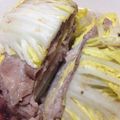 maechan815's cooksnap of when they made レンジだけで白菜と豚バラのミルフィーユ♪.