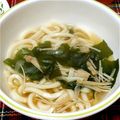 みーか's cooksnap of when they made 簡単かけうどん～(⌒‐⌒).