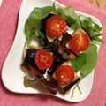ユズックマ's cooksnap of when they made ナスとスモークサーモンのミルフィーユ✿.