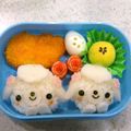 yuyu＊'s cooksnap of when they made キャラ弁☆プードルちゃん♪.