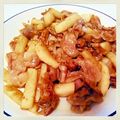oor81's cooksnap of when they made 豚バラと長芋の炒め煮.
