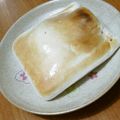 ayafuyu's cooksnap of when they made はんぺんのハムチーズはさみ焼き　海苔入り.