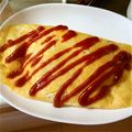 魔法陣グルグル's cooksnap of when they made もやしとひき肉のオムレツ❤.