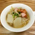 ゆき５'s cooksnap of when they made スープ　かぶとウインナーのコンソメスープ.