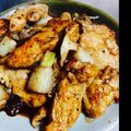ｼｭｳｼｭｳ's cooksnap of when they made 鶏むね肉のワイン☆バルサミコ酢ソテー.