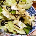 mama02♡'s cooksnap of when they made 簡単一品！キャベツの塩昆布炒め.