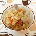 にゃあオクト's cooksnap of when they made 【ご飯】鶏と里芋のほっこり炊込みご飯.