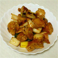 みょごろ's cooksnap of when they made 下仁田葱と鶏の照り焼き.