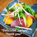 putimiko's cooksnap of when they made とろける★サーモンと柿の和風カルパッチョ.