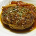 おひさままん's cooksnap of when they made ☆私の煮込みハンバーグ☆.