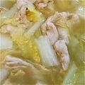 ほんで's cooksnap of when they made 豚肉と白菜のあっさり煮.