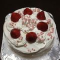 ゆずぽんまん。's cooksnap of when they made ホワイトチョコクリームのバースデーケーキ.