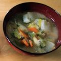 piamero's cooksnap of when they made Ｗねぎのお味噌汁.