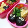 ＼はちみつﾚﾓﾝ卍／'s cooksnap of when they made キャラ弁＊おにぎりの日〜まっくろくろすけ.