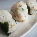 あごじん's cooksnap of when they made なめたけと大葉の焼きおにぎり☆.