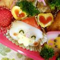 ななみはママ's cooksnap of when they made キャラ弁☆サンタさん♪.