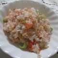 miyuki12's cooksnap of when they made 明太子とネギのゴマゴマ炒飯.