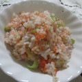 miyuki12's cooksnap of when they made 明太子とネギのゴマゴマ炒飯.