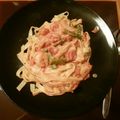 きょさりん's cooksnap of when they made 海老とアスパラのトマトクリームパスタ.