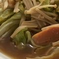 MULA's cooksnap of when they made えのきとキャベツのサッと煮☆.