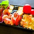 Marrietty's cooksnap of when they made お弁当に♪紅生姜でちくわの天ぷら☆.